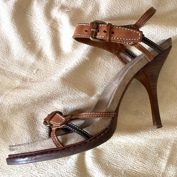 miu miu Vachetta sandals. - Picture 1 of 7